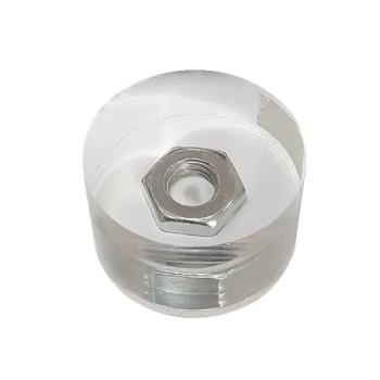 transparentná forma s akrylom